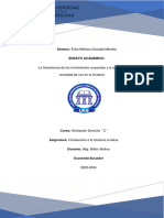 La Importancia de Los Movimientos Corporales y La Aplicación de La Tonalidad de Voz en La Oratoria