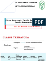 Aula 3 - CLASSE TREMATODA - Família Fasciolidae