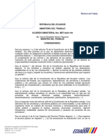 Acuerdo - Ministerial - mdt-2023-190 Registro de Impedimento