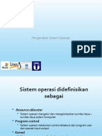Sistem Operasi (P3) - Macam-Macam Sistem Operasi