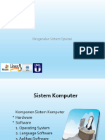 Sistem Operasi (P2) - Sistem Komputer