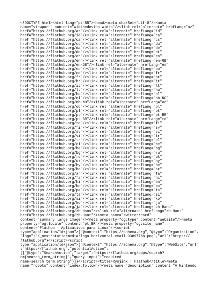 Codigo fonte do ryujinx no flathub pdf