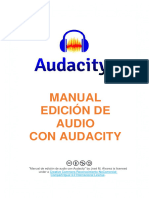 Manual Audacity - Jose M Alvarez