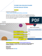 Instrucciones para Realizar Oet