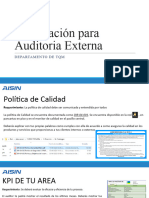 Información para Auditoria Externa