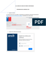 Guia para La Carga de Cursos de Fondos Concursables 2023