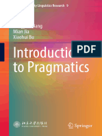 Introduction To Pragmatics | PDF