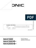 Um MAX1000 1500plus 2500plus en Es
