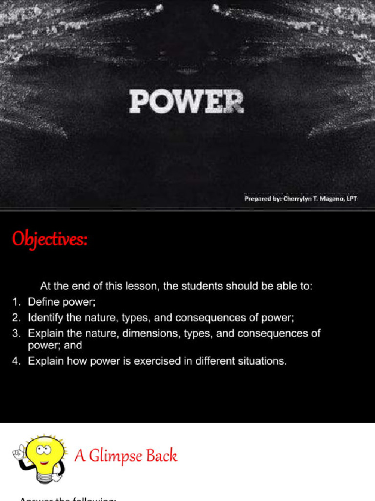 Types of Power in Politics and Governance | PDF