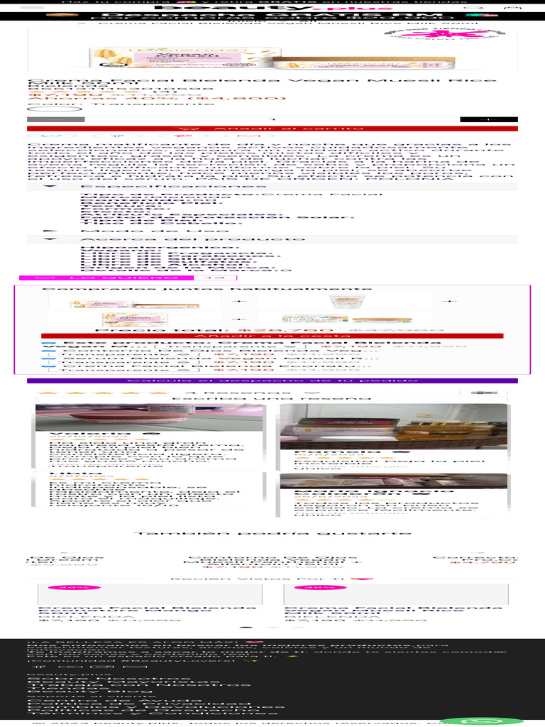 Face Cream Bielenda Vegan Muesli Rice Milk 50ml … PDF