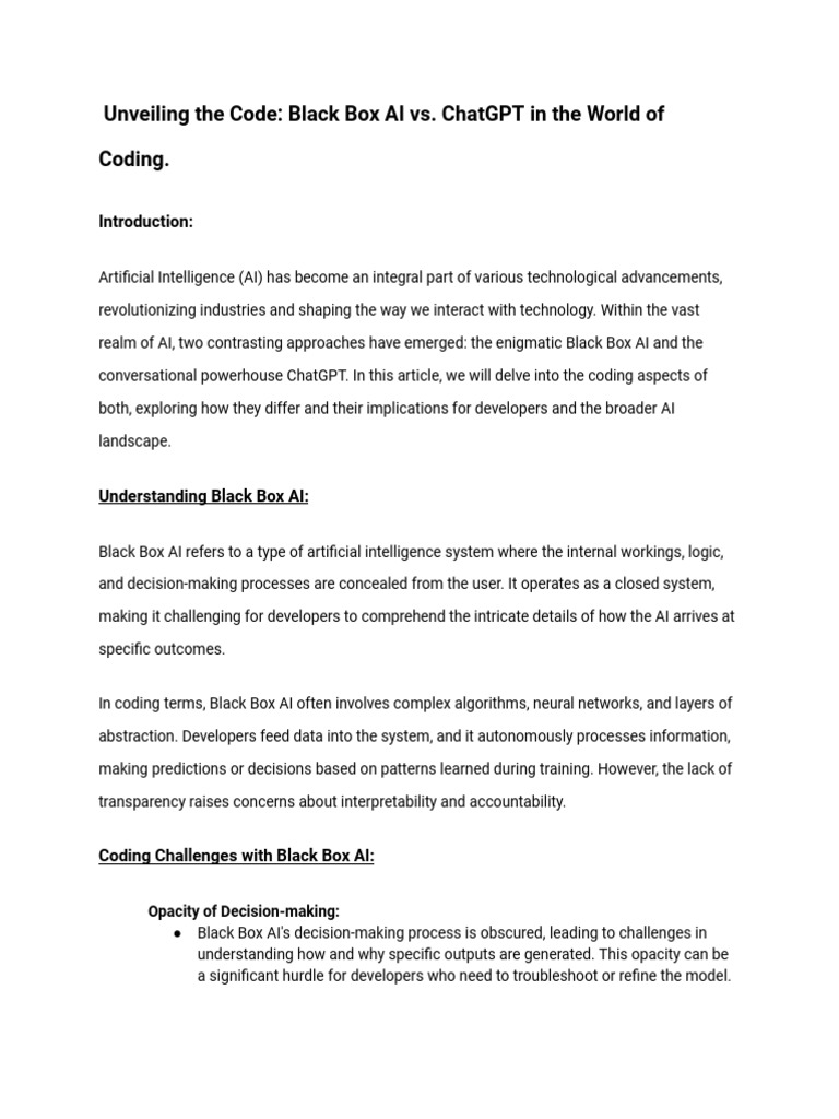 Chat gpt vs blackbox download free pdf artificial intelligence