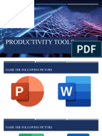 PRODUCTIVITY TOOLS (Recovered)
