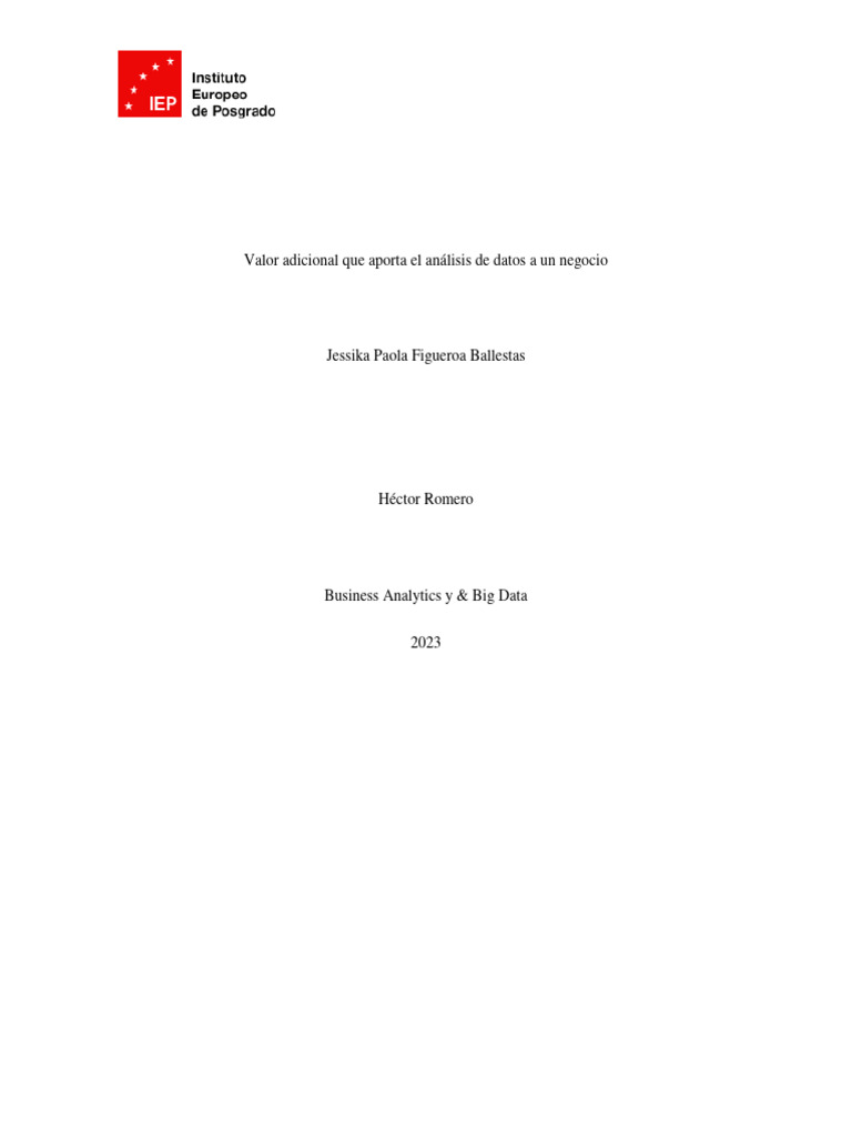 Proyecto final big data and analisis pa pdf big data marketing