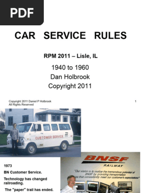 Car Service Rules