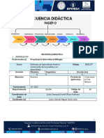 Sesión de Aprendizaje