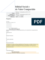 EXAMEN CLASE 2 Responsabilidad Social y Creación de Valor Compartido