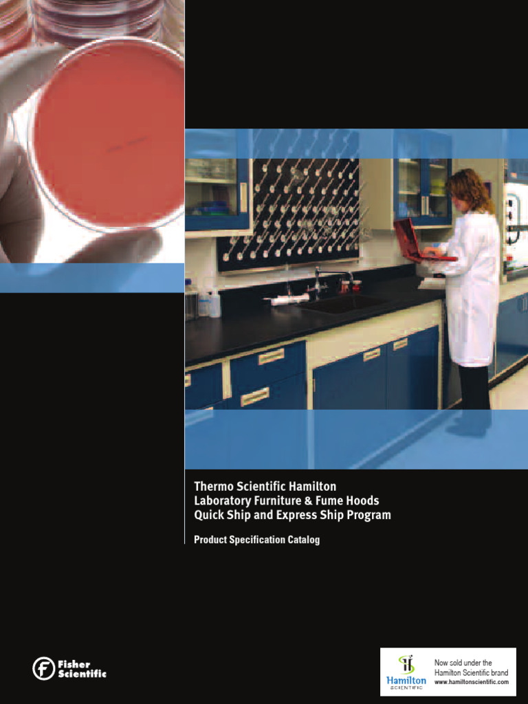 Thermo Scientific Hamilton Laboratory Furniture & Fume Hoods Quick Ship