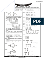 SSC CGL Model Paper - 20 Solution PDF