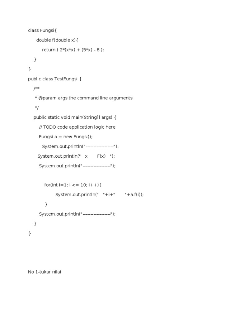 Java Functions and Variable Swapping | PDF