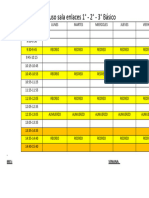 Horario Sala Enlaces Villa Del Cobil