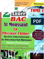 Al Moussaid en Physique Chimie 2bac