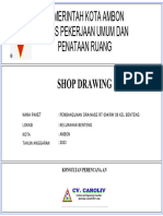 Shop Drawing Kel Benteng RT 004 RW 08