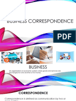 Intro To Business Correspondence