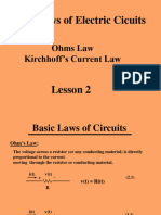 Lesson 2 Basic Circuit Laws
