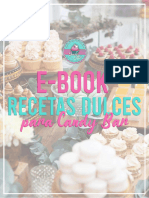 E Book Recetas Dulces Candy Bar