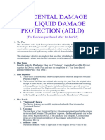 Accidental Damage and Liquid Damage Protection