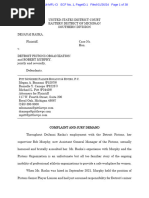 Detroit Pistons and Rob Murphy Lawsuit