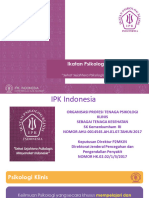 Ikatan Psikolog Klinis Indonesia (IPK Indonesia) : "Sehat Sejahtera Psikologis Masyarakat Indonesia"