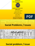 Introduction To Social Problems, GP 1, Wajahat, Kamran, Ali Raza Aqsa, Kashaf