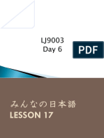 LJ9003 Day 6