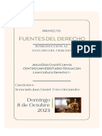Proyecto Fuentes Del Derecho - Jesus Elias Coyotl Cuevas