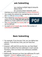 Lecture 7 Subnetting