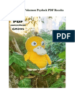 Amigurumi Pokemon Psyduck PDF Receita Gratis