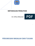 Kuliah 3 Metodologi Penelitian