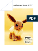 Eevee Amigurumi Pokemon Receita de PDF Gratis