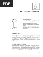 The Income Statement