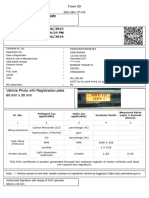 Pollution Under Control Certificate: Form 59