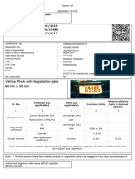 Pollution Under Control Certificate: Form 59