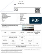 Pollution Under Control Certificate: Form 59