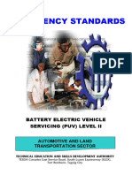 CS - Battery Electric Vehicle Servicing (PUV) Level II Ver2