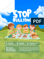 Poster Stop Bullying Ilustratif Hijau Dan Krem - 20240118 - 124010 - 0000