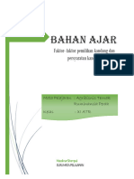 Bahan Ajar 1 - Masinar Sitompul