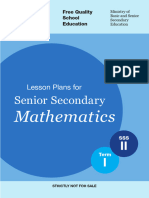 Maths SSS 2 Term 1