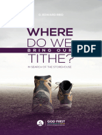 Where Do We Bring Our Tithe in Search of The Storehouse by G Edward Reid Ebook