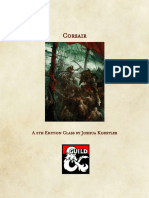 D&D 5E - Homebrew - Class Corsair