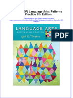 Full Download Ebook Ebook PDF Language Arts Patterns of Practice 9th Edition 2 PDF
